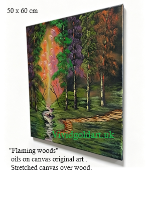 flaming woods